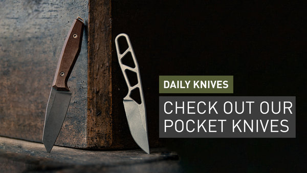 Feststehende EDC Taschenmesser von Daily Knives